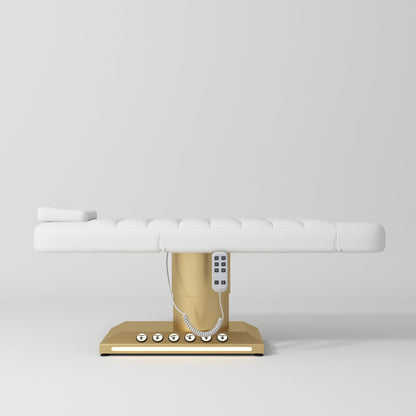 luxury clinic setup with electric aesthetic bed