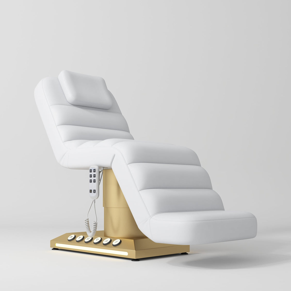 luxury electric beauty bed in modern salon
