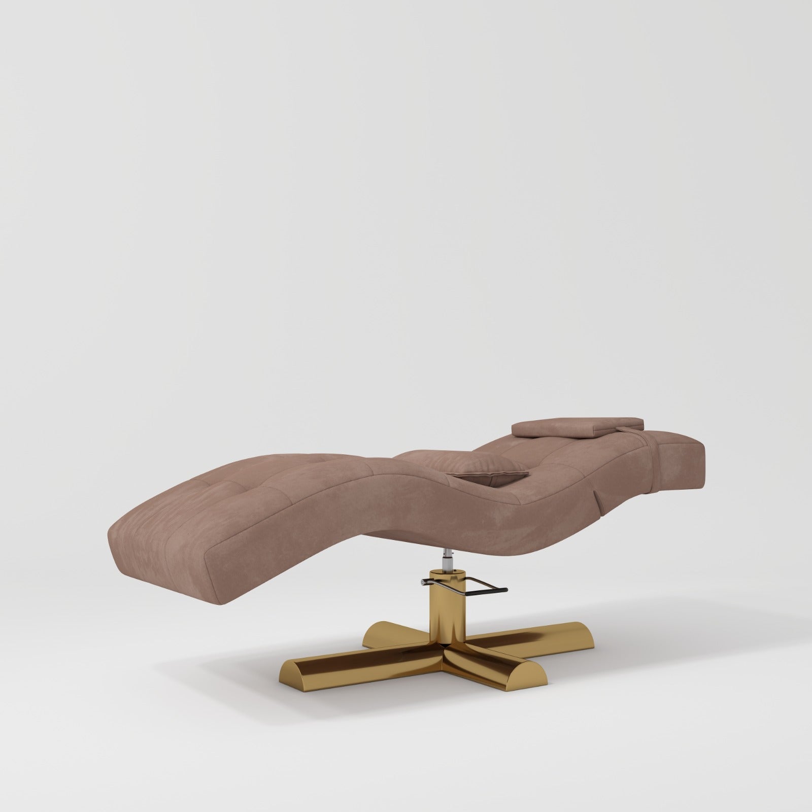 lash bed close up with reclining backrest